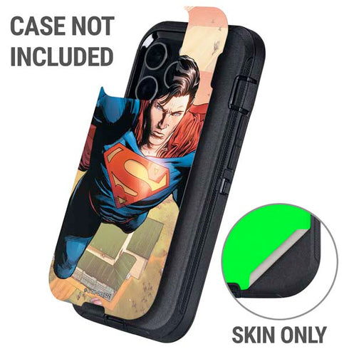 DC Comics Superman Flying Pose Action Comics #957 Art by Patch Zircher Otterbox Defender iPhone Skin