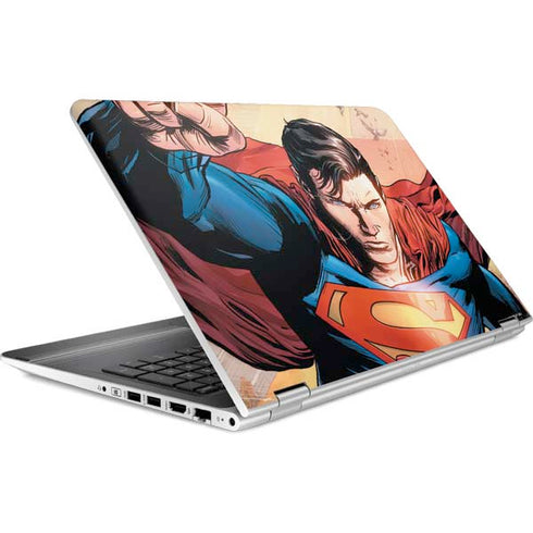 DC Comics Superman Flying Pose Action Comics #957 Art by Patch Zircher HP Pavilion Skin