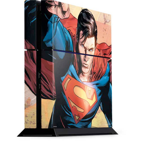 DC Comics Superman Flying Pose Action Comics #957 Art by Patch Zircher PS4 Console Skin