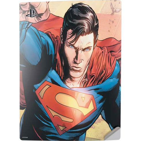 DC Comics Superman Flying Pose Action Comics #957 Art by Patch Zircher PS5 Digital Edition Console Skin