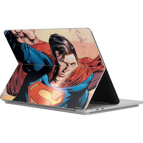 DC Comics Superman Flying Pose Action Comics #957 Art by Patch Zircher Surface Laptop Studio Skin