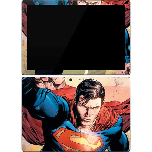 DC Comics Superman Flying Pose Action Comics #957 Art by Patch Zircher Surface Pro 7 Skin
