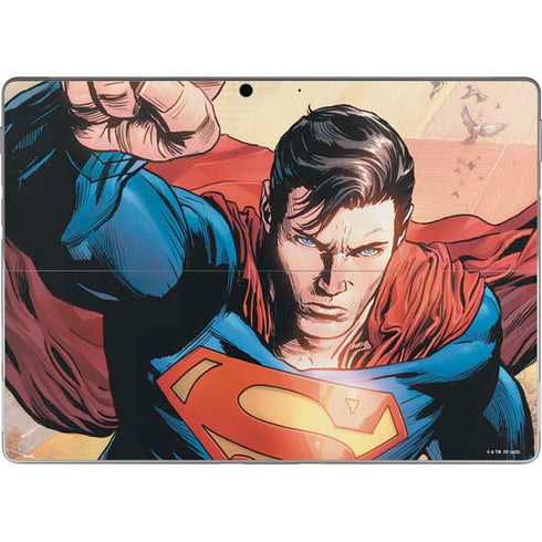 DC Comics Superman Flying Pose Action Comics #957 Art by Patch Zircher Surface Pro 9 Skin