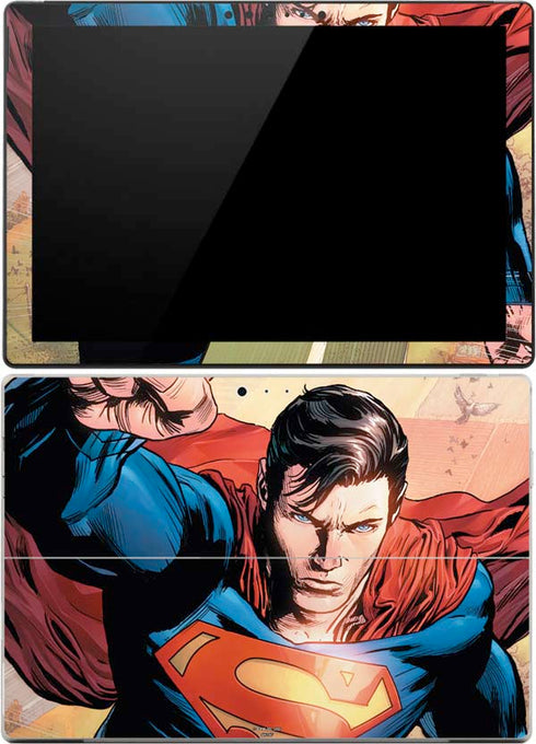 DC Comics Superman Flying Pose Action Comics #957 Art by Patch Zircher Surface Pro (2017) Skin