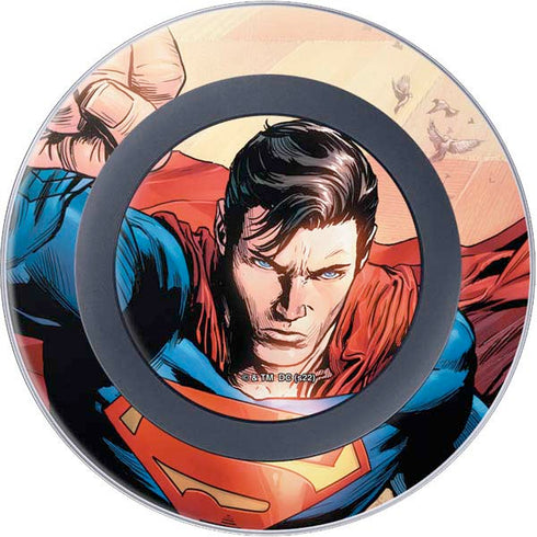 DC Comics Superman Flying Pose Action Comics #957 Art by Patch Zircher Wireless Charger Skin