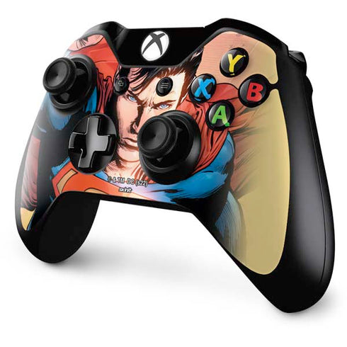 DC Comics Superman Flying Pose Action Comics #957 Art by Patch Zircher Xbox One Controller Skin