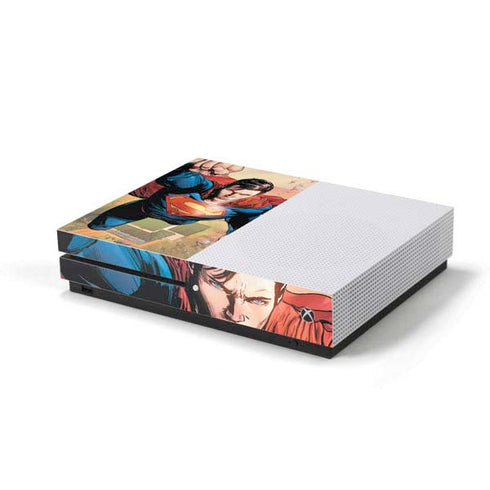 DC Comics Superman Flying Pose Action Comics #957 Art by Patch Zircher Xbox One S Console Skin