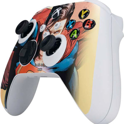 DC Comics Superman Flying Pose Action Comics #957 Art by Patch Zircher Xbox Series S Controller Skin