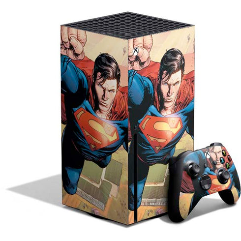DC Comics Superman Flying Pose Action Comics #957 Art by Patch Zircher Xbox Series X Bundle Skin