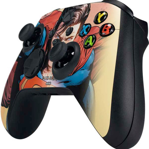 DC Comics Superman Flying Pose Action Comics #957 Art by Patch Zircher Xbox Series X Controller Skin
