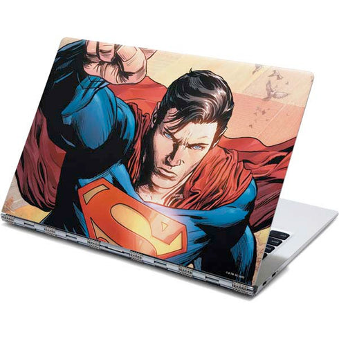 DC Comics Superman Flying Pose Action Comics #957 Art by Patch Zircher Yoga 910 2-in-1 14in Touch-Screen Skin
