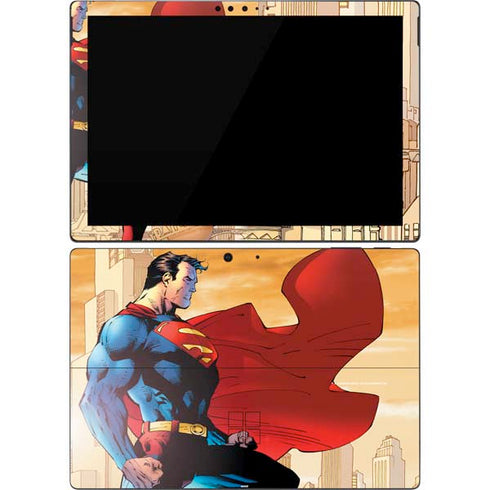 DC Comics Superman For Tomorrow Cover Art by Jim Lee Surface Pro 7 Skin