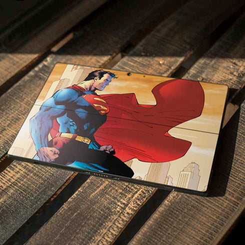 DC Comics Superman For Tomorrow Cover Art by Jim Lee Surface Pro 7 Skin