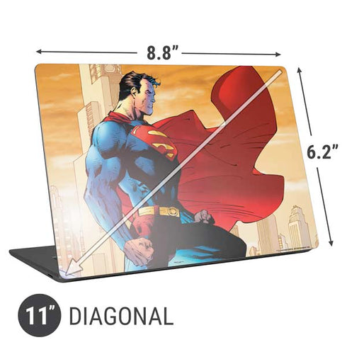 DC Comics Superman For Tomorrow Cover Art by Jim Lee Universal Laptop 11in (8.8 x 6.2in) Skin