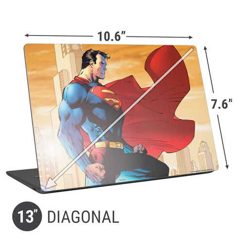 DC Comics Superman For Tomorrow Cover Art by Jim Lee Universal Laptop 13in (10.6 x 7.6in) Skin