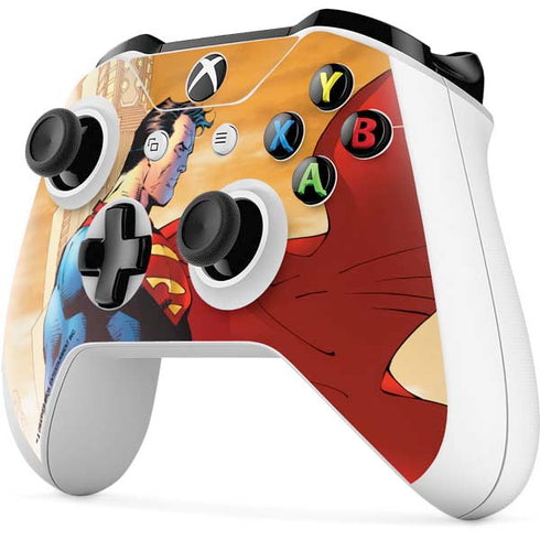 DC Comics Superman For Tomorrow Cover Art by Jim Lee Xbox One S Controller Skin