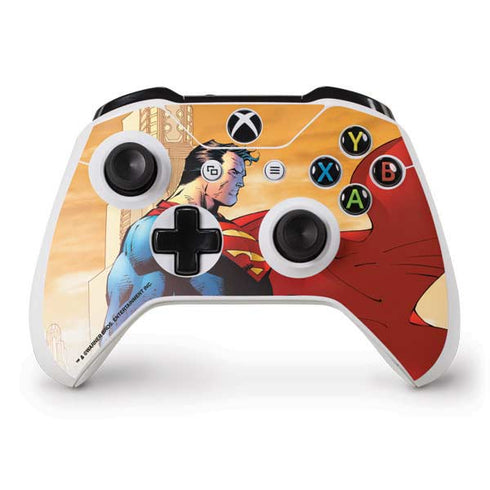 DC Comics Superman For Tomorrow Cover Art by Jim Lee Xbox One S Controller Skin