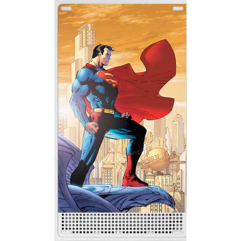DC Comics Superman For Tomorrow Cover Art by Jim Lee Xbox Series S Console Skin