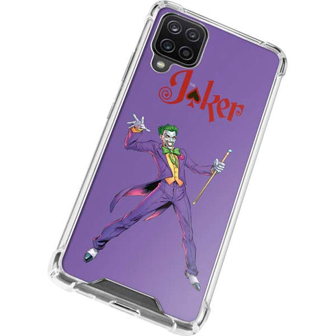 DC Comics The Joker Surprise - The Joker Galaxy A12 Clear Case