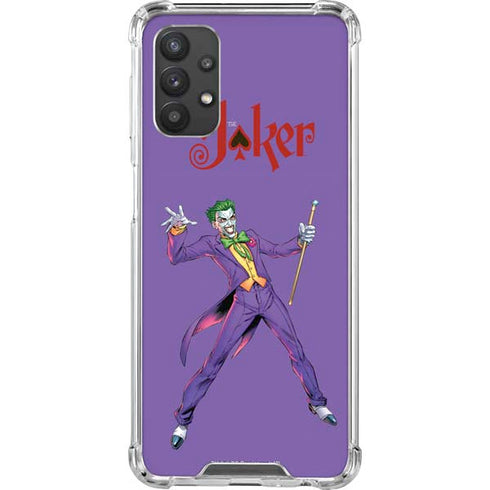 DC Comics The Joker Surprise - The Joker Galaxy A32 5G Clear Case