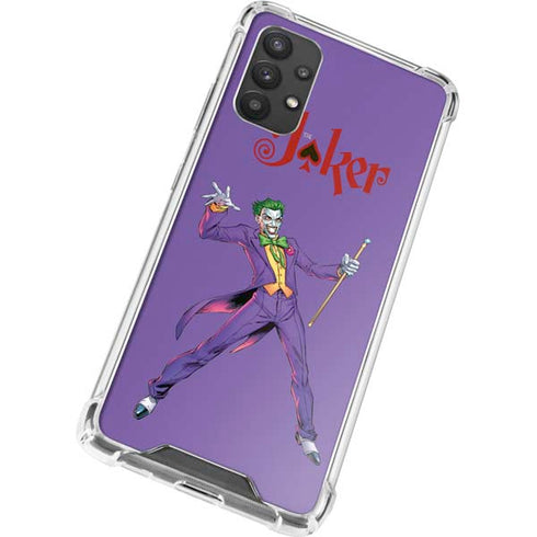 DC Comics The Joker Surprise - The Joker Galaxy A32 5G Clear Case