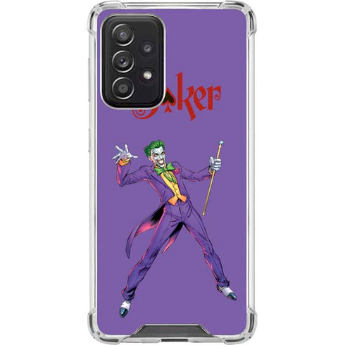 DC Comics The Joker Surprise - The Joker Galaxy A52 5G Clear Case