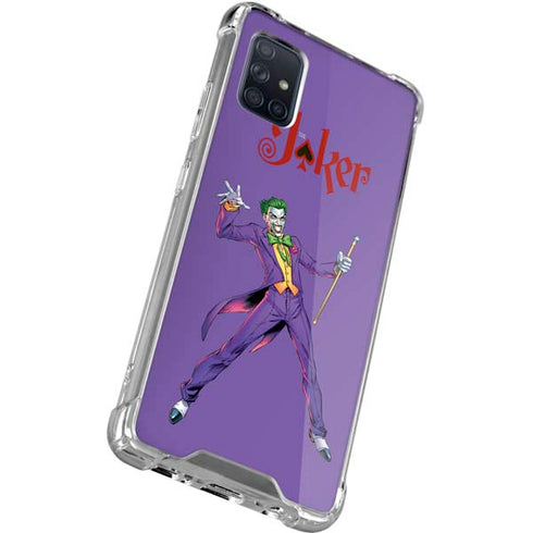DC Comics The Joker Surprise - The Joker Galaxy A71 5G Clear Case