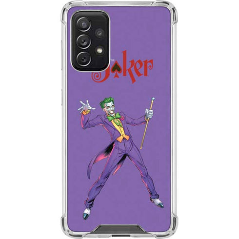 DC Comics The Joker Surprise - The Joker Galaxy A72 5G Clear Case
