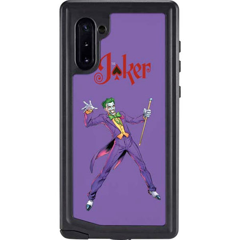DC Comics The Joker Surprise - The Joker Galaxy Note 10 Waterproof Case