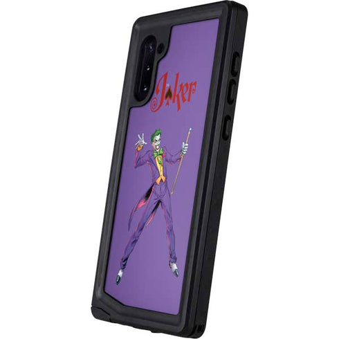 DC Comics The Joker Surprise - The Joker Galaxy Note 10 Waterproof Case