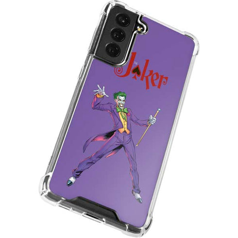 DC Comics The Joker Surprise - The Joker Galaxy S21 FE Clear Case