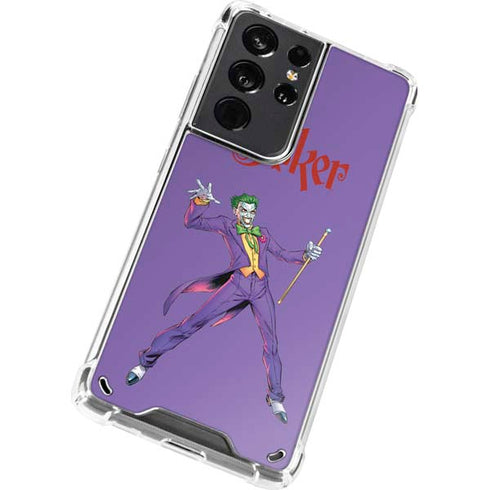 DC Comics The Joker Surprise - The Joker Galaxy S21 Ultra 5G Clear Case