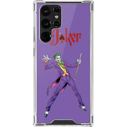 DC Comics The Joker Surprise - The Joker Galaxy S22 Ultra Clear Case