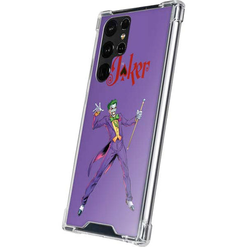 DC Comics The Joker Surprise - The Joker Galaxy S22 Ultra Clear Case