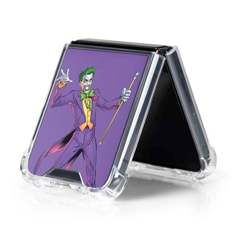 DC Comics The Joker Surprise - The Joker Galaxy Z Flip5 5G Clear Case