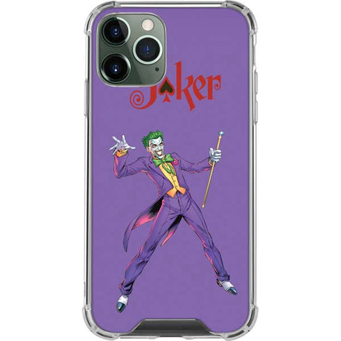 DC Comics The Joker Surprise - The Joker iPhone 11 Pro Max Clear Case