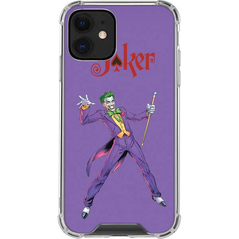 DC Comics The Joker Surprise - The Joker iPhone 12 Clear Case