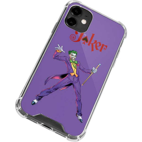 DC Comics The Joker Surprise - The Joker iPhone 12 Clear Case