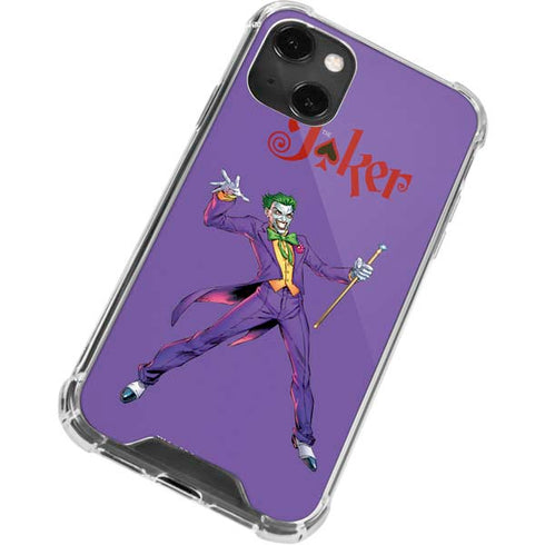 DC Comics The Joker Surprise - The Joker iPhone 14 Plus Clear Case