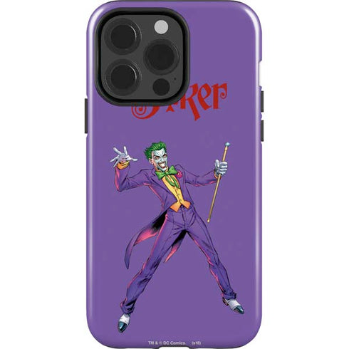 DC Comics The Joker Surprise - The Joker iPhone 15 Pro Impact Case