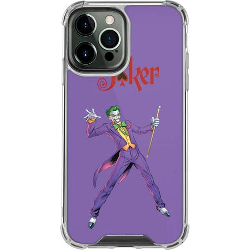 DC Comics The Joker Surprise - The Joker iPhone 14 Pro Max Clear Case