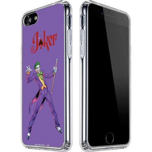 DC Comics The Joker Surprise - The Joker iPhone SE (2nd & 3rd Gen) Clear Case