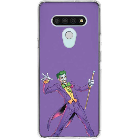 DC Comics The Joker Surprise - The Joker LG Stylo 6 Clear Case