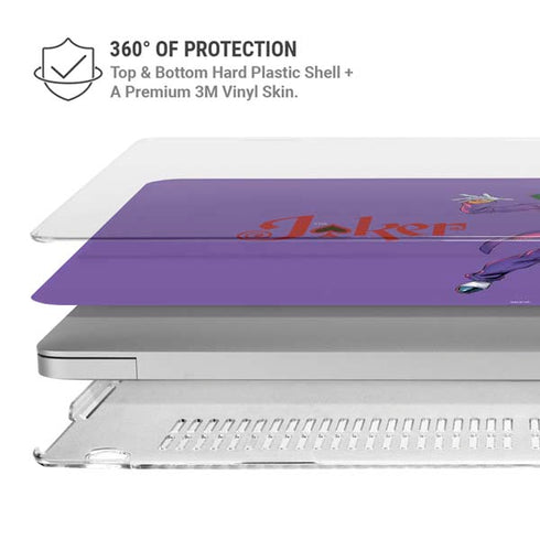 DC Comics The Joker Surprise - The Joker MacBook Air 15in (2023-2025) Case plus Skin