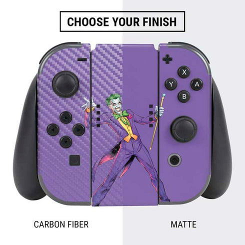 DC Comics The Joker Surprise - The Joker Nintendo Switch Bundle Skin
