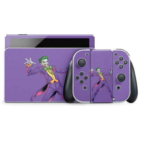 DC Comics The Joker Surprise - The Joker Nintendo Switch OLED (2021) Skin
