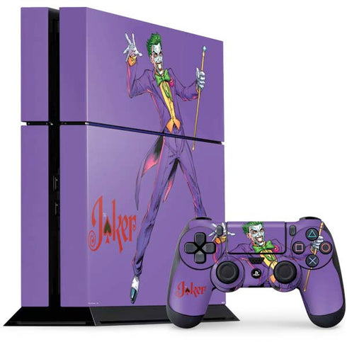 DC Comics The Joker Surprise - The Joker PS4 Console and Controller Bundle Skin