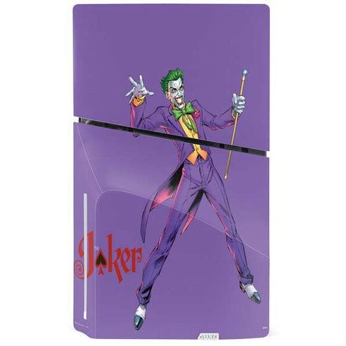 DC Comics The Joker Surprise - The Joker PS5 Slim Disk Console Skin