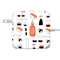Sushi Foodie 85W Power Adapter (15 and 17 inch MacBook Pro Charger) Skin