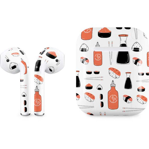 Sushi Foodie Apple AirPods 2 Skin
